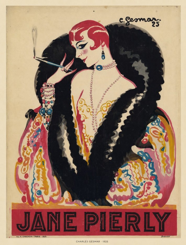 Charles Gesmar Jane Pierly No6 - Poster
