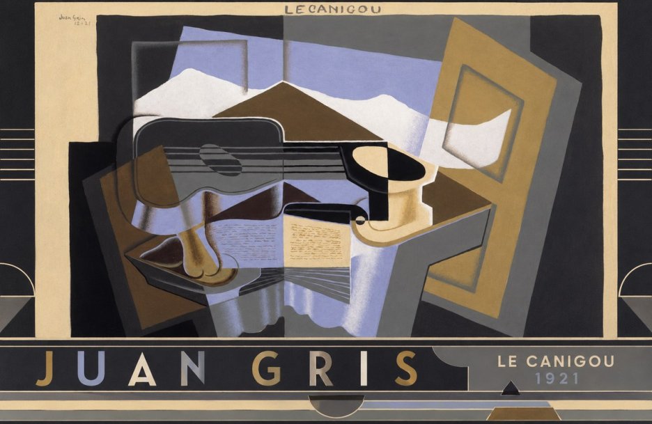 Juan Gris Le Canigou No5 - Poster