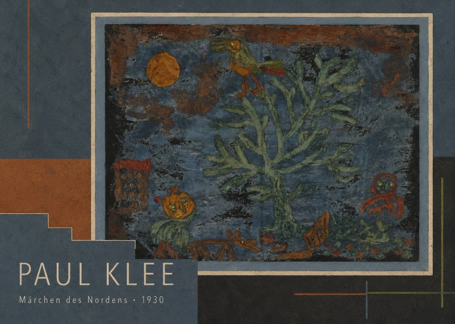 Paul Klee Märchen Des Nordens No1 - Poster