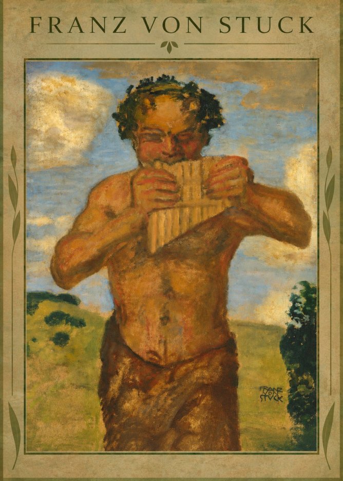 Franz von Stuck Faun No2 - Poster