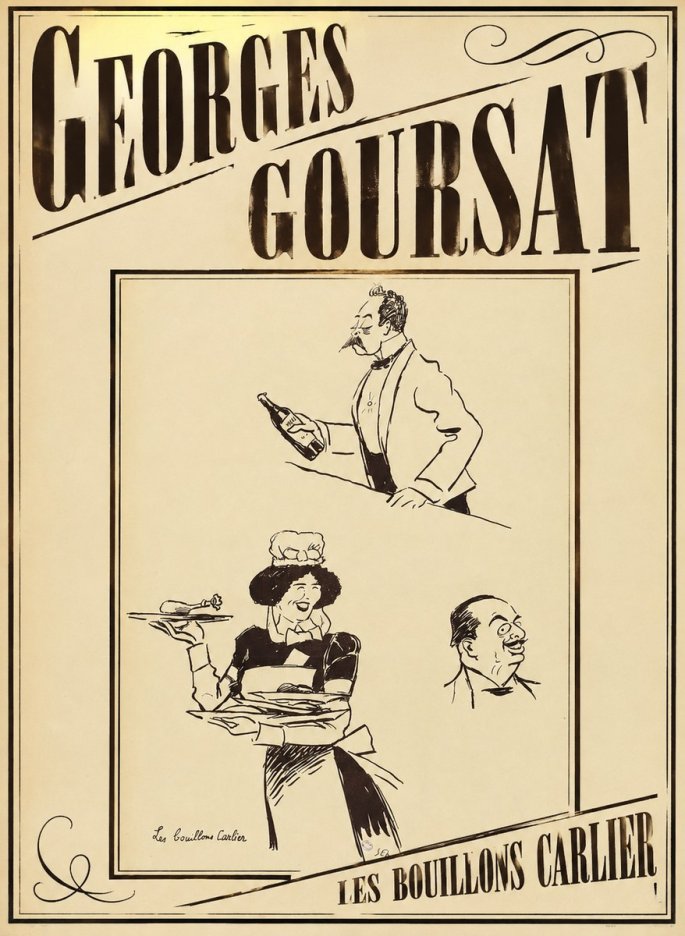 Georges Goursat Les Bouillons Carlier I No3 - Poster