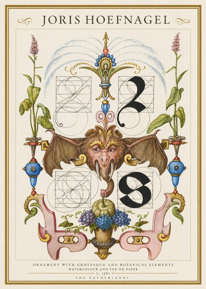 Joris Hoefnagel The Portal to Form No2 - Poster