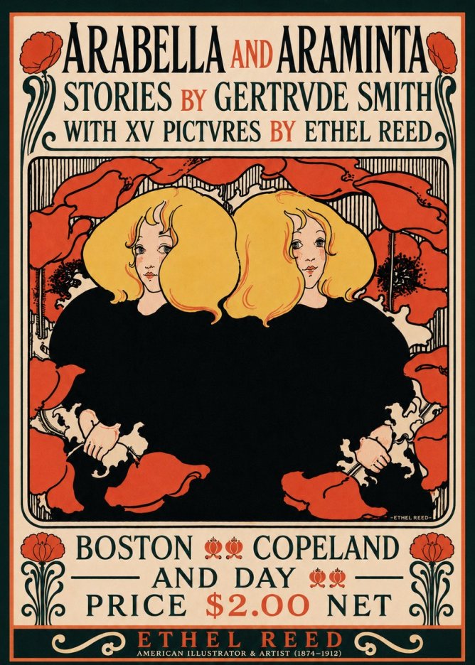 Ethel Reed Arabella and Araminta Stories No6 - Poster