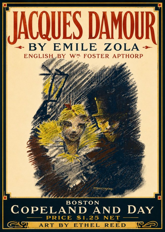Ethel Reed Jacques Damour No4 - Poster