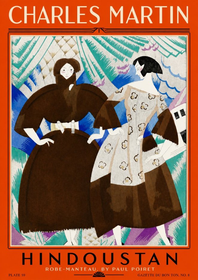 Charles Martin Hindoustan No4 - Poster