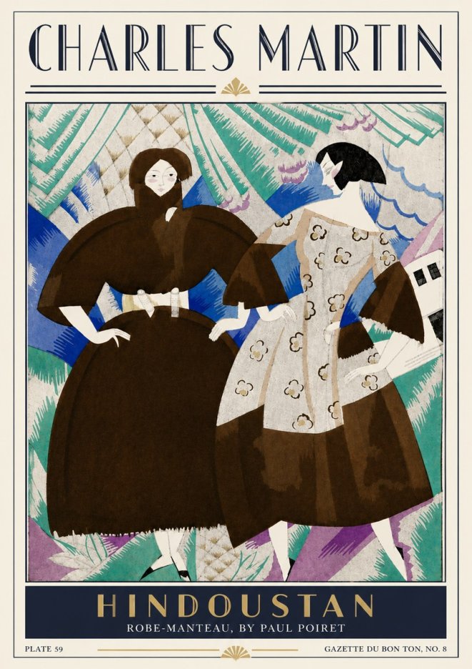 Charles Martin Hindoustan No5 - Poster