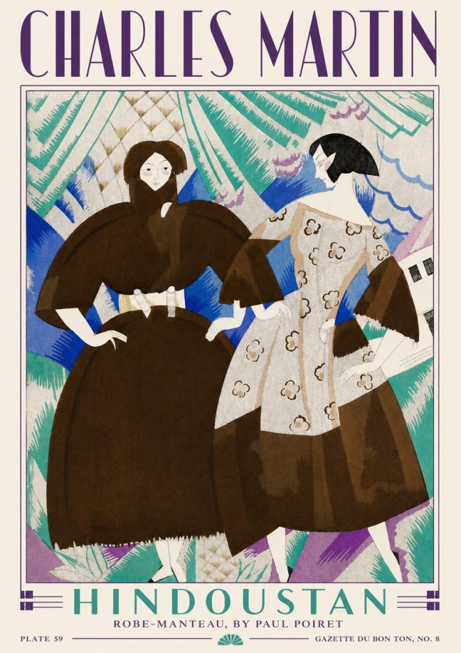 Charles Martin Hindoustan No6 - Poster