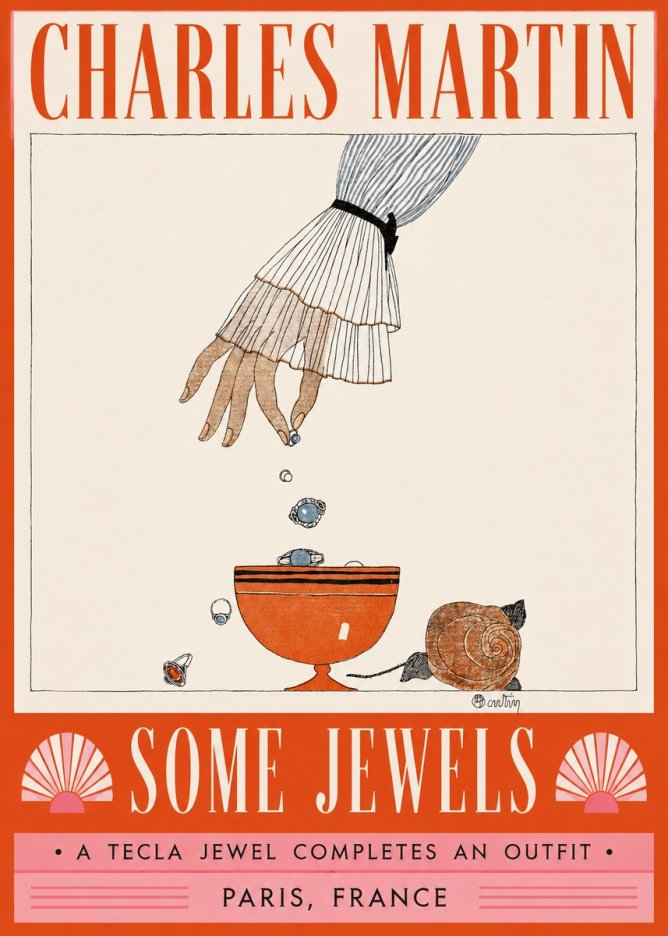 Charles Martin Some Jewels No2 - Poster