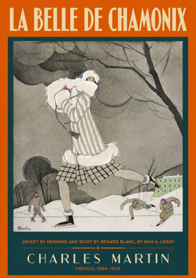 Charles Martin La Belle De Chamonix No2 - Poster