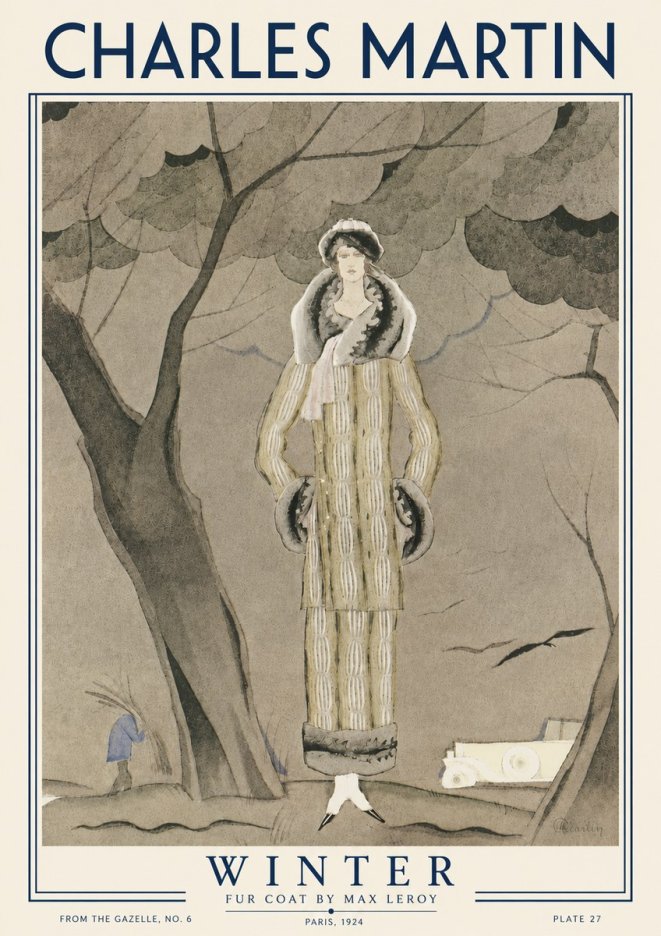 Charles Martin Winter No4 - Poster