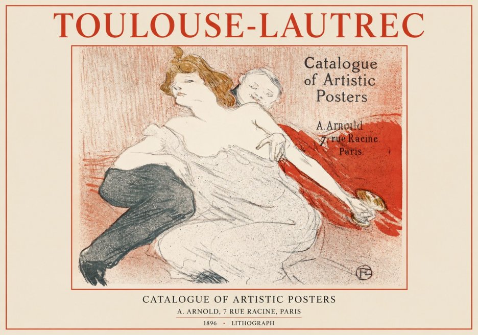 Toulouse-Lautrec Catalogue of Artistic Posters No1 - Poster