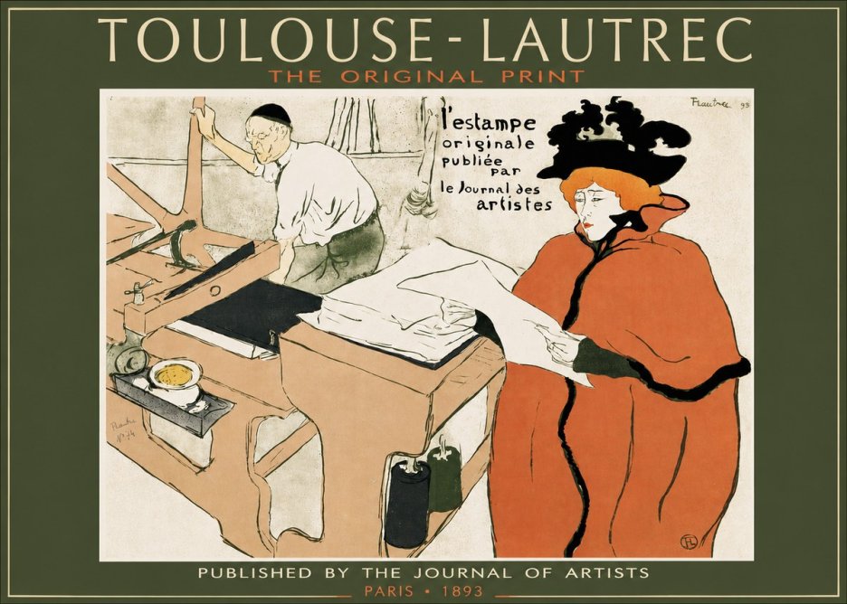 Toulouse-Lautrec L'estampe Originale No3 - Poster