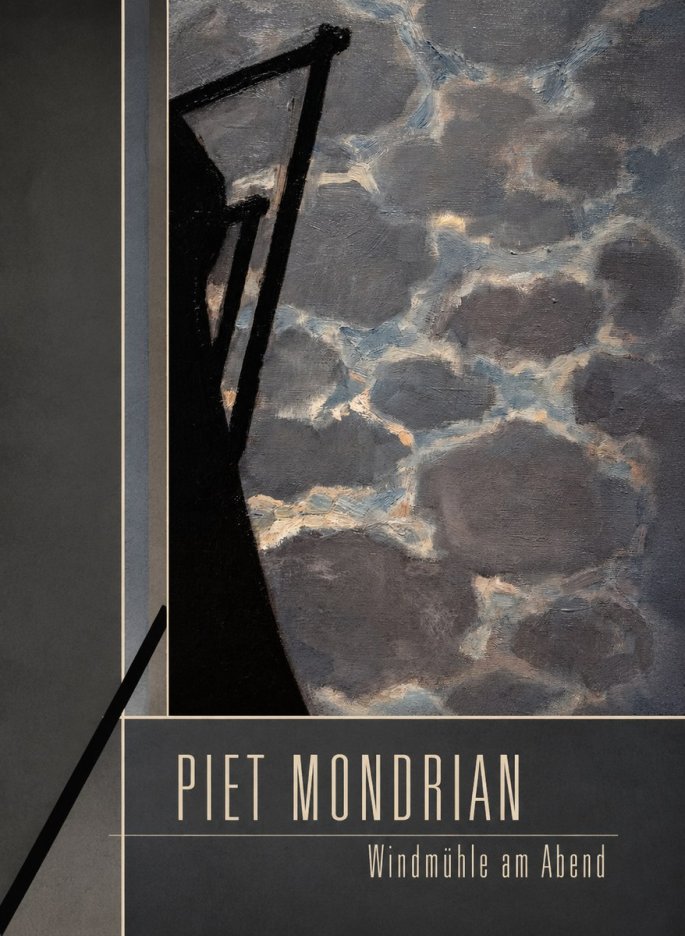 Piet Mondrian Windmühle Am Abend I No2 - Poster