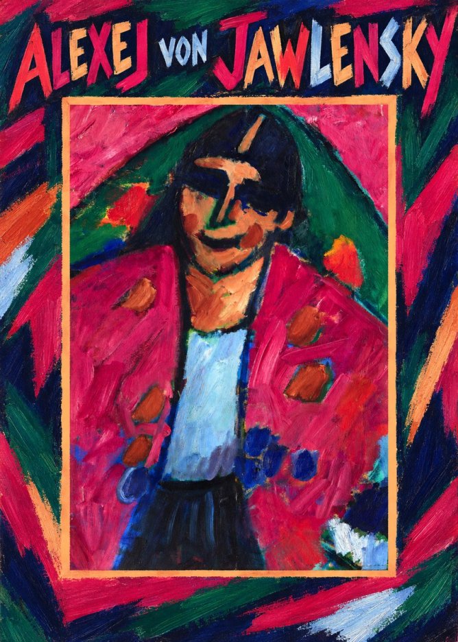 Alexej von Jawlensky Head of a Man No1 - Poster