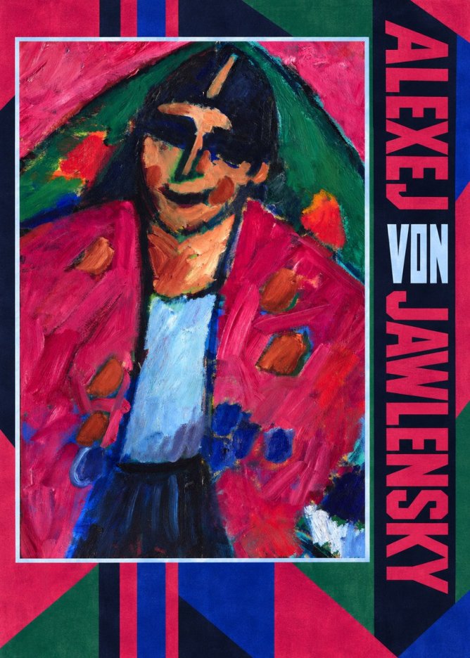 Alexej von Jawlensky Head of a Man No2 - Poster