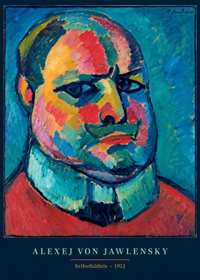 Alexej von Jawlensky Selbstbildnis No6 - Poster