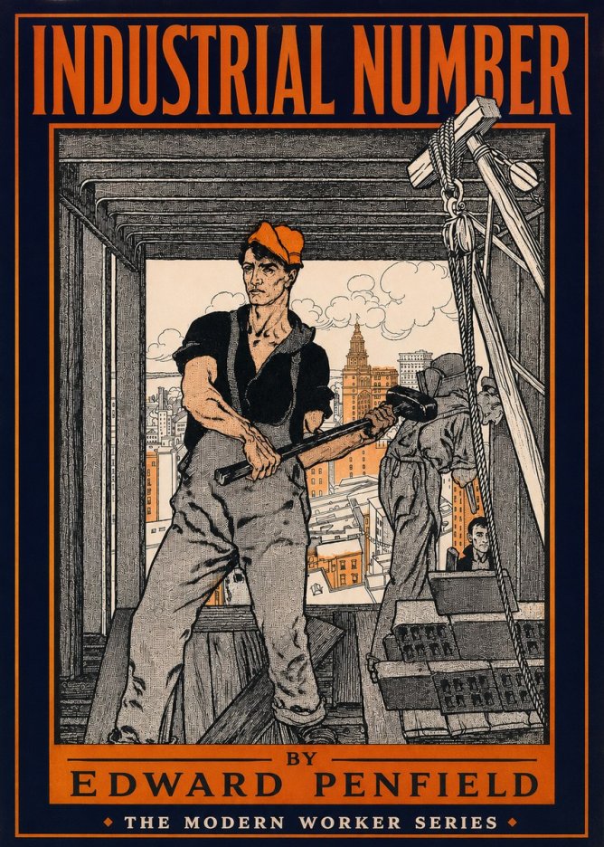 Edward Penfield Industrial Number No2 - Poster
