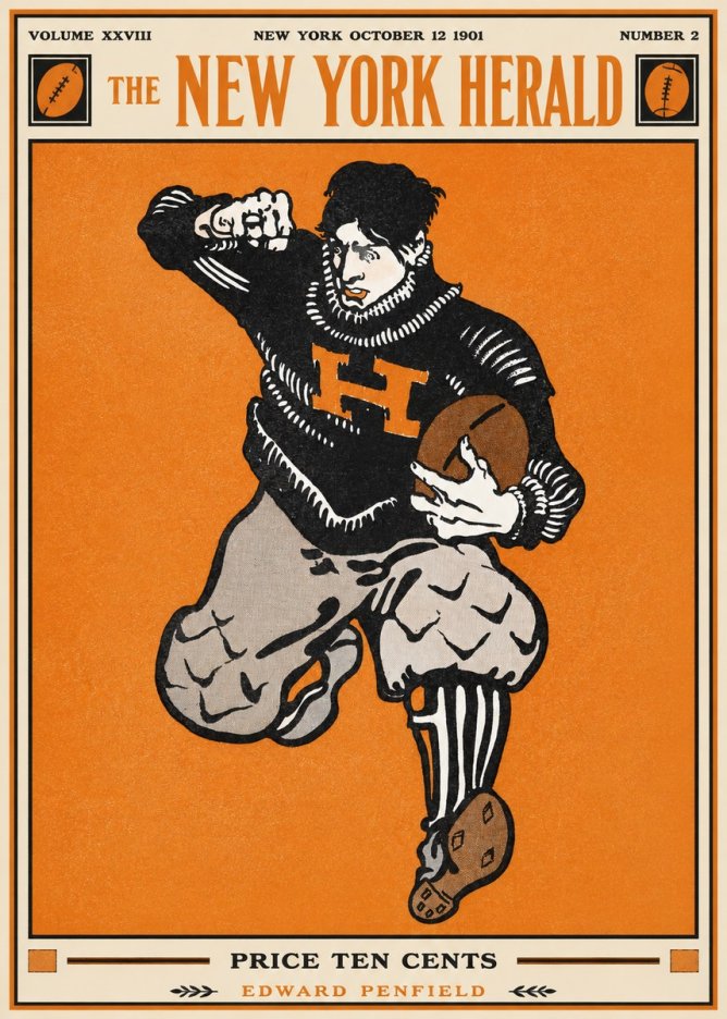 Edward Penfield The New York Herald No1 - Poster