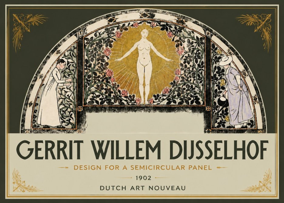 Gerrit Willem Dijsselhof Nature's Awakening No5 - Poster