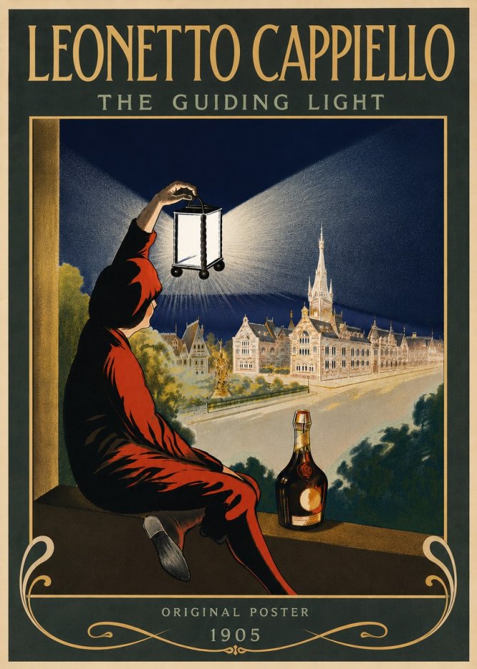 Leonetto Cappiello The Guiding Light No6 - Poster