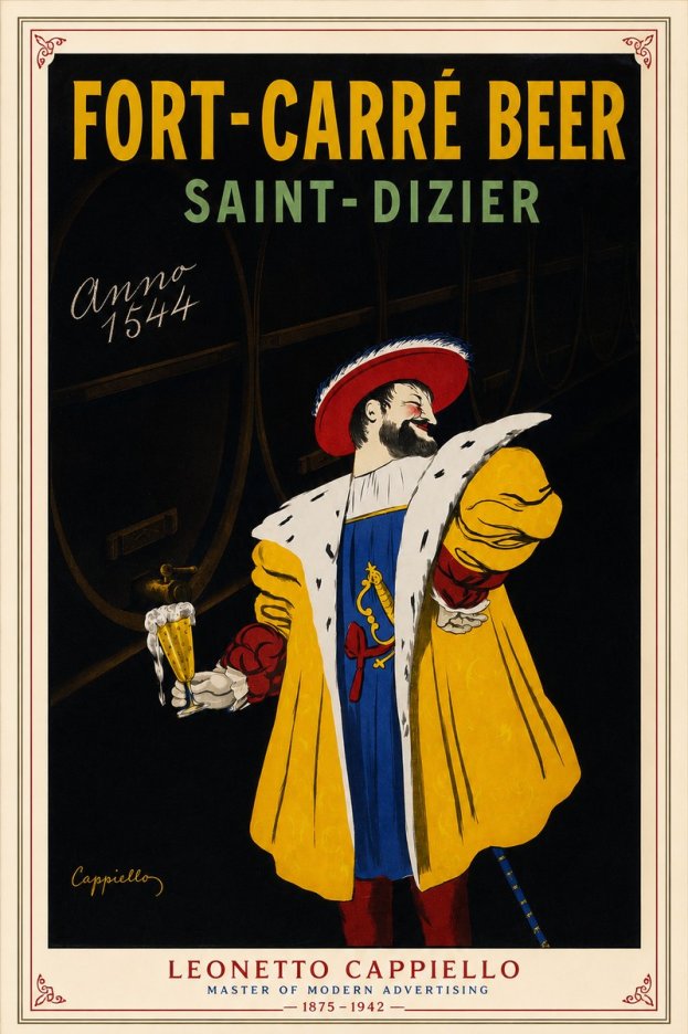 Leonetto Cappiello Fort-carré Beer Saint-dizier No2 - Poster