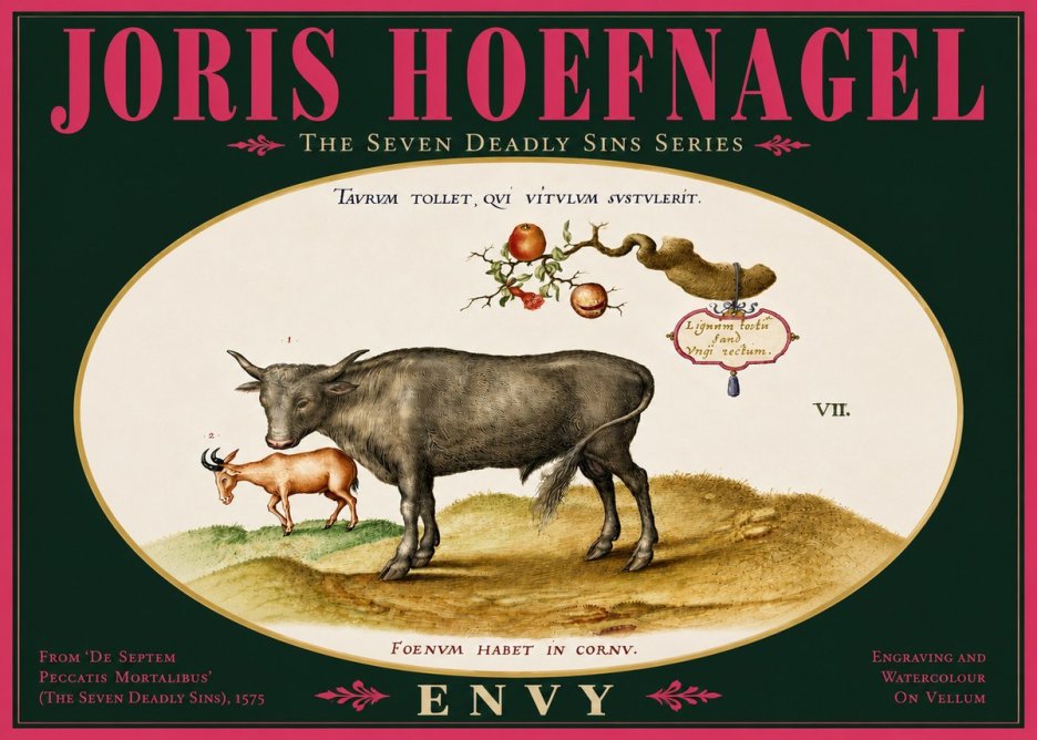 Joris Hoefnagel Envy No6 - Poster
