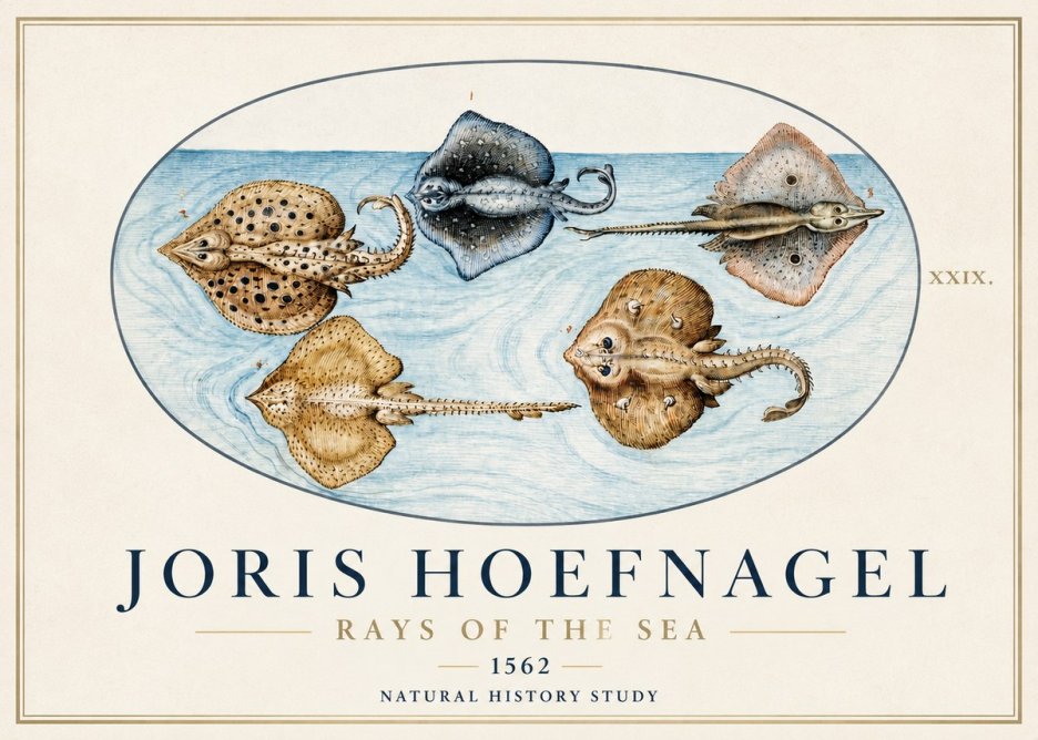 Joris Hoefnagel Rays of the Sea No3 - Poster