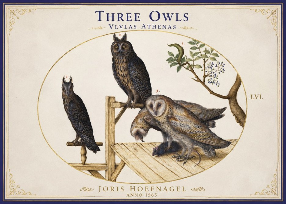 Joris Hoefnagel Vlvlas Athenas No2 - Poster