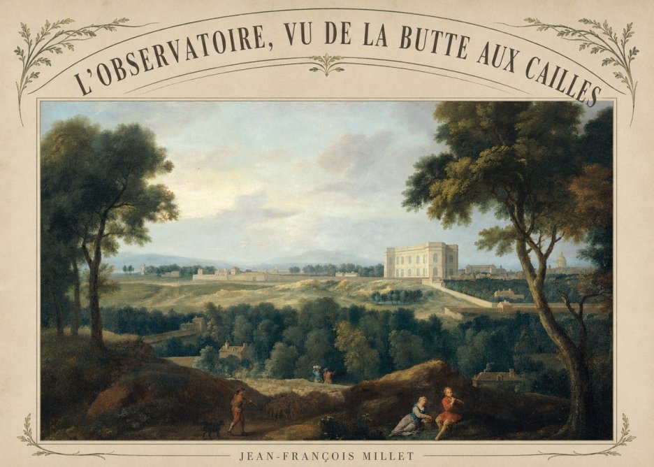 Jean-François Millet L'observatoire, Vu De La Butte Aux Cailles No3 - Poster
