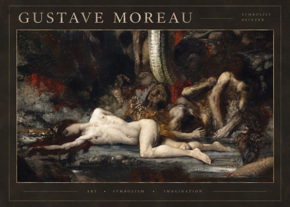 Gustave Moreau Despair No4 - Poster