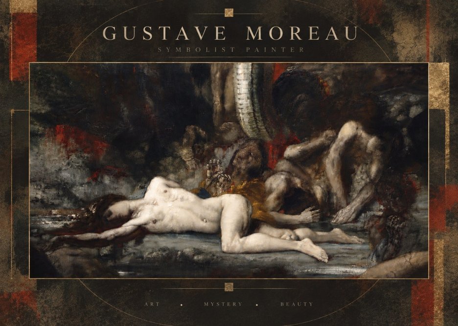 Gustave Moreau Despair No6 - Poster