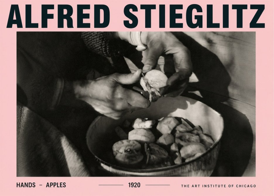 Alfred Stieglitz Hands - Apples No4 - Poster