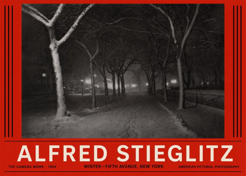 Alfred Stieglitz Winter—fifth Avenue, New York No2 - Poster