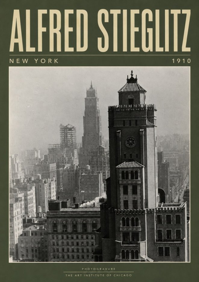 Alfred Stieglitz New York No4 - Poster