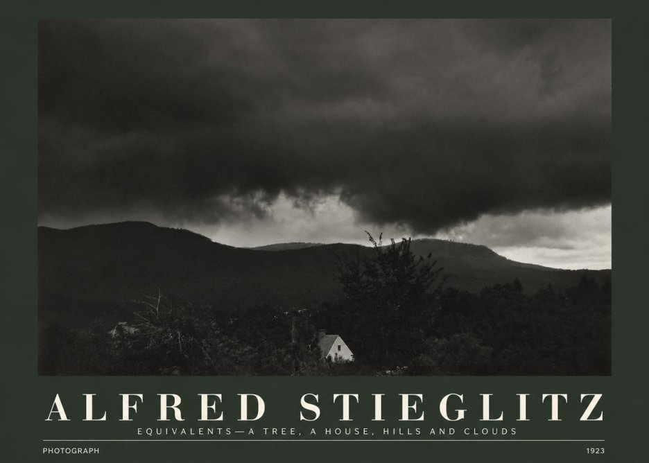 Alfred Stieglitz Equivalent VI No5 - Poster