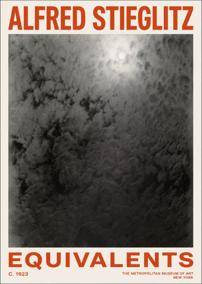 Alfred Stieglitz Equivalents IV No2 - Poster