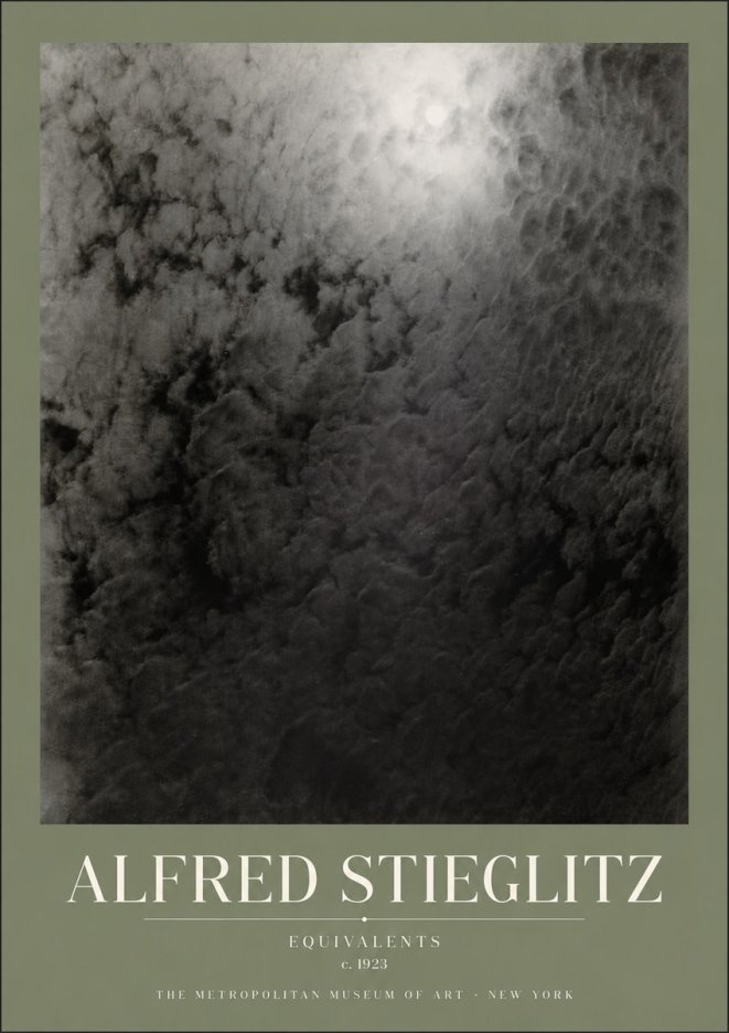 Alfred Stieglitz Equivalents IV No3 - Poster