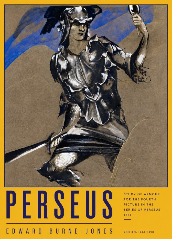 Edward Burne-Jones Perseus No3 - Poster