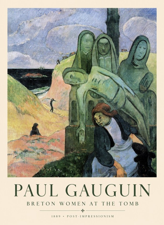 Paul Gauguin The Loss (Te Arii Voyeuse) No2 - Poster