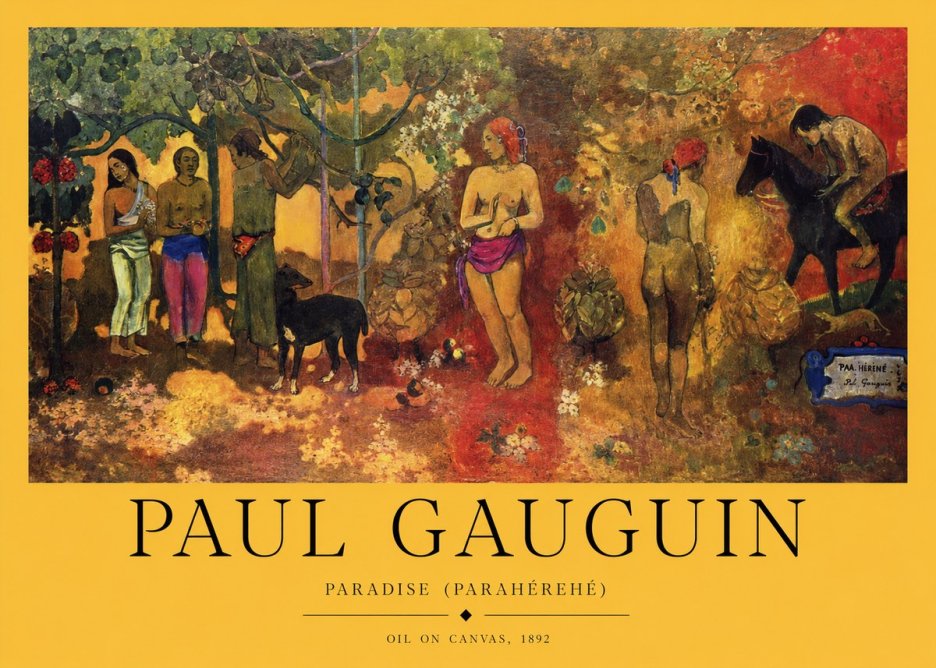 Paul Gauguin Paradise (Parahéréhé) No1 - Poster