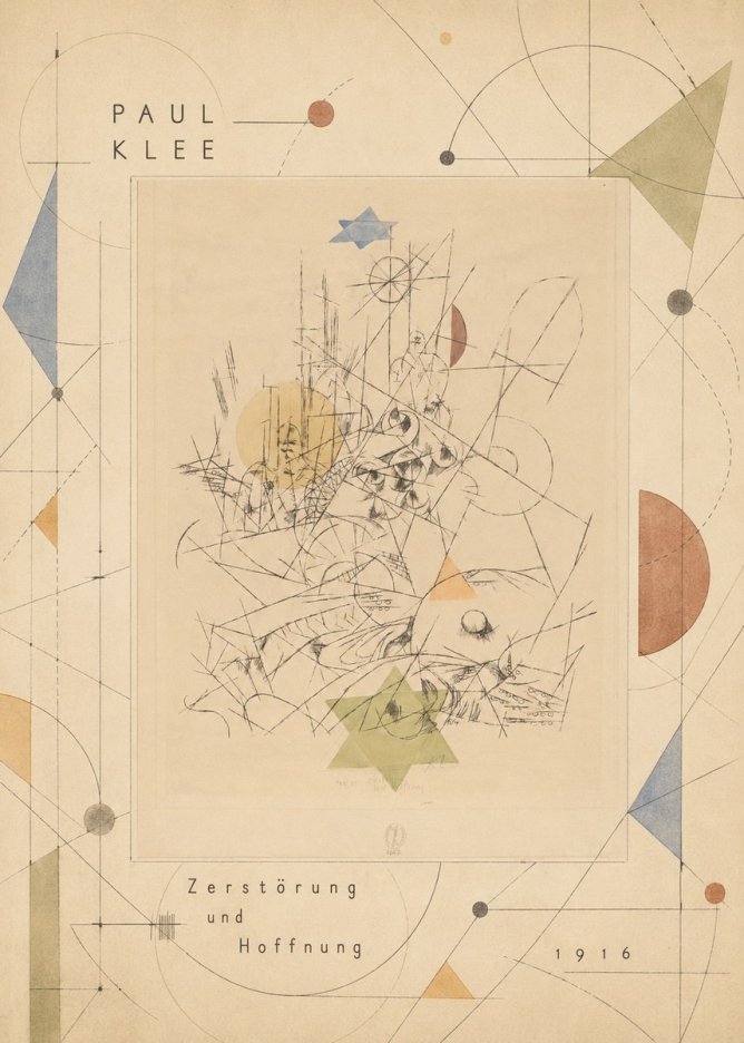 Paul Klee Zerstörung Und Hoffnung I No5 - Poster