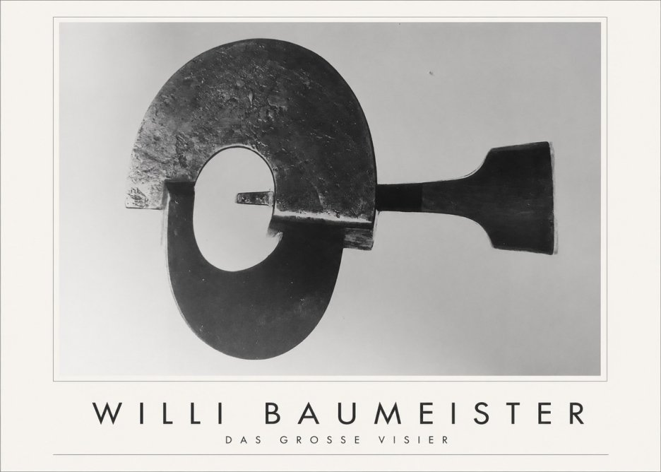 Willi Baumeister Das Grosse Visier No3 - Poster
