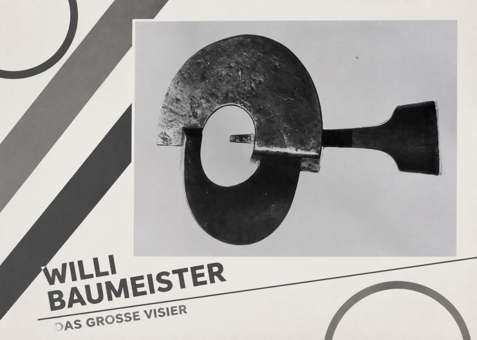 Willi Baumeister Das Grosse Visier No4 - Poster