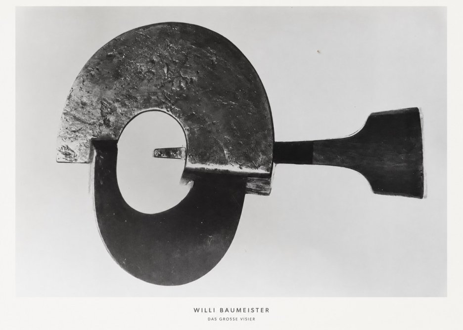 Willi Baumeister Das Grosse Visier No5 - Poster