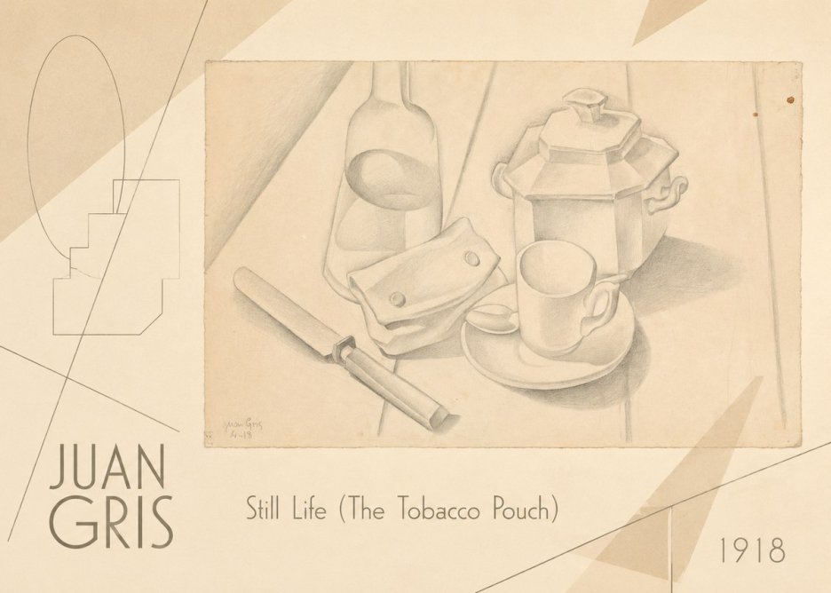Juan Gris Still Life (the Tobacco Pouch) No6 - Poster