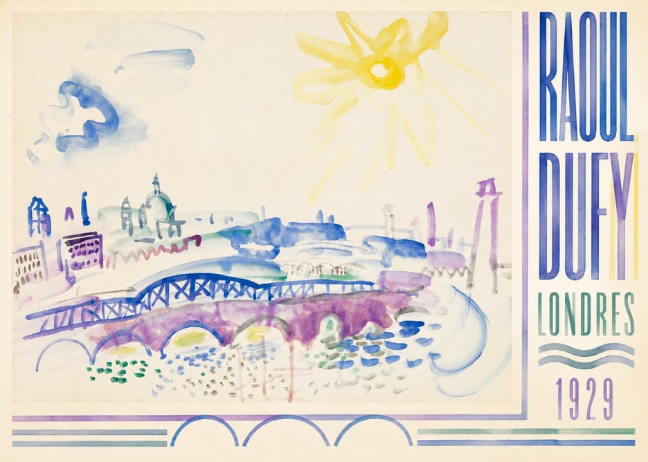 Raoul Dufy Londres - 1929 No2 - Poster