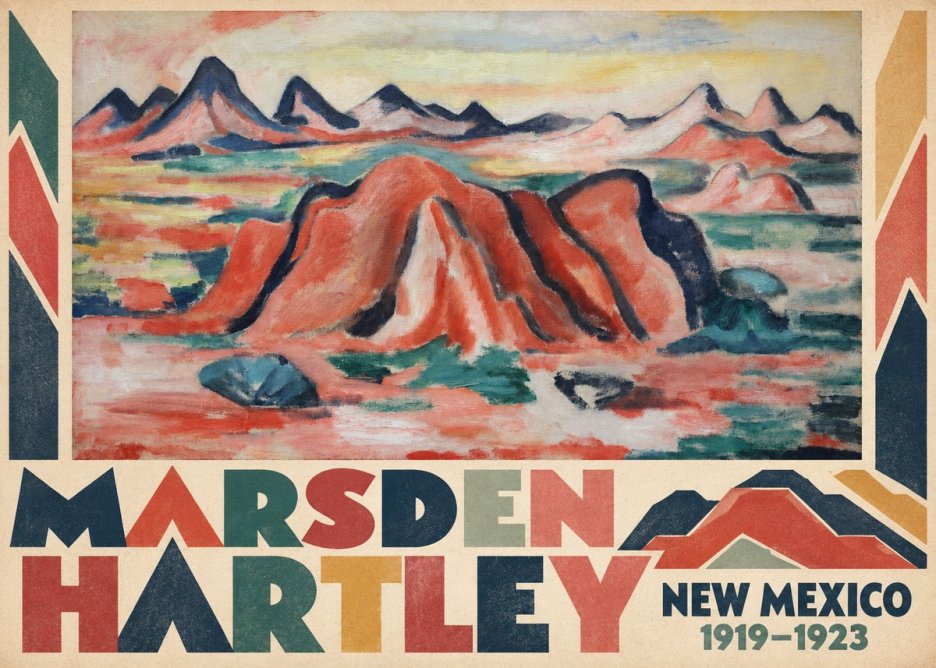 Marsden Hartley New Mexico No5 - Poster