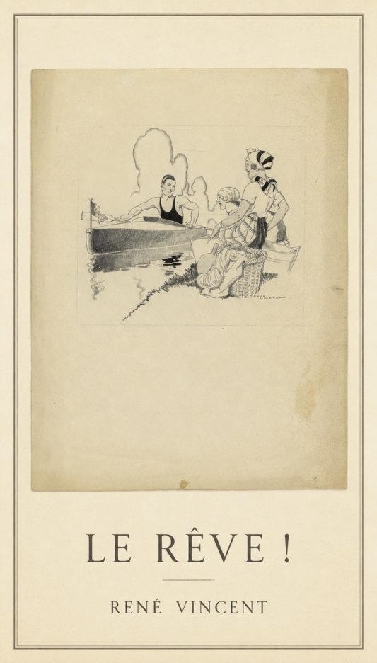 René Vincent Le Rêve ! No1 - Poster