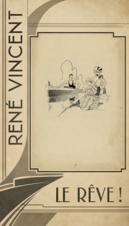 René Vincent Le Rêve ! No2 - Poster