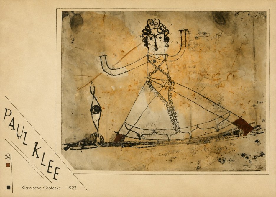 Paul Klee Klassische Groteske No3 - Poster